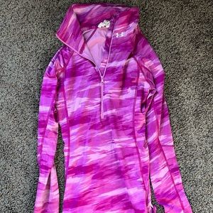 XS Under Armor dri fit half zip